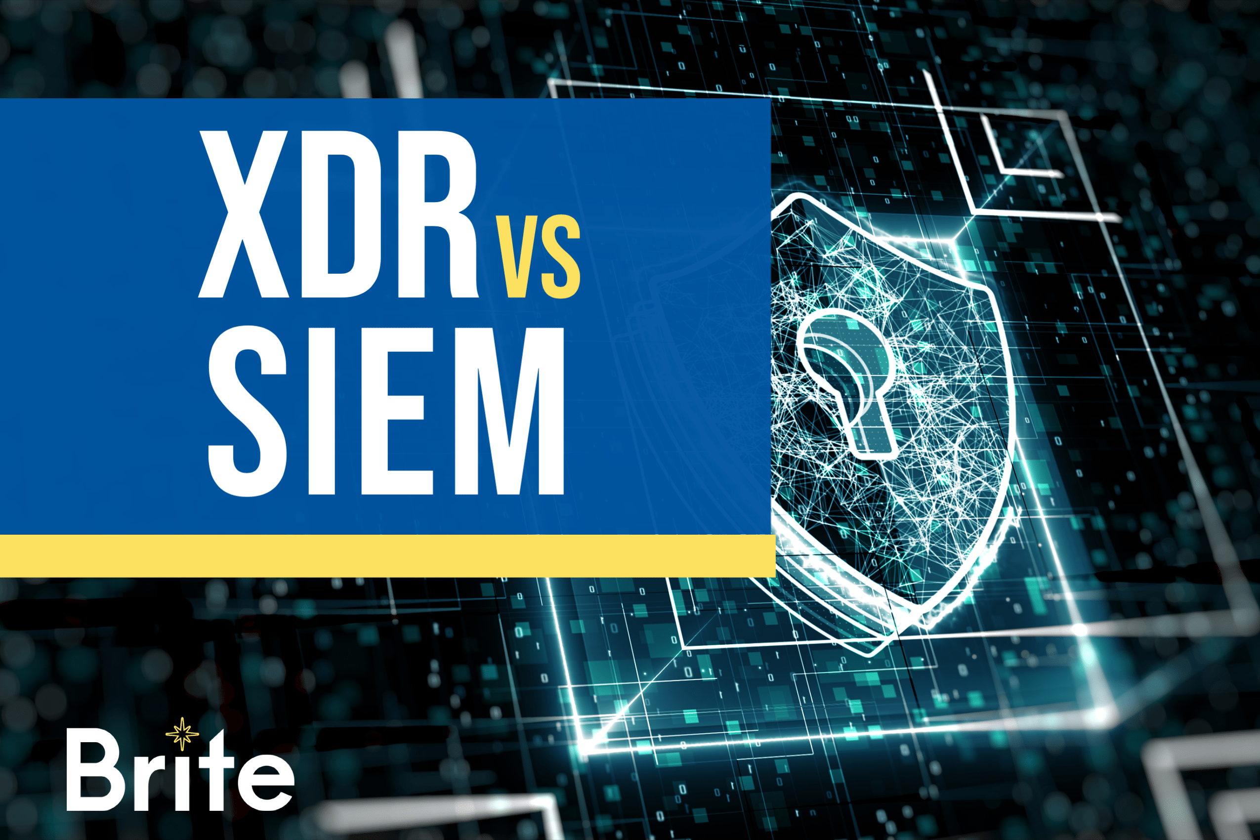 Graphic for "XDR vs SIEM" blog
